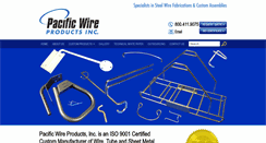 Desktop Screenshot of pacificwire.com